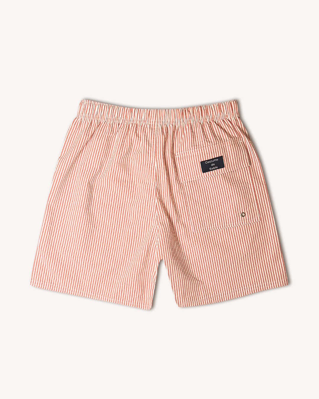 Salmon White Stripes