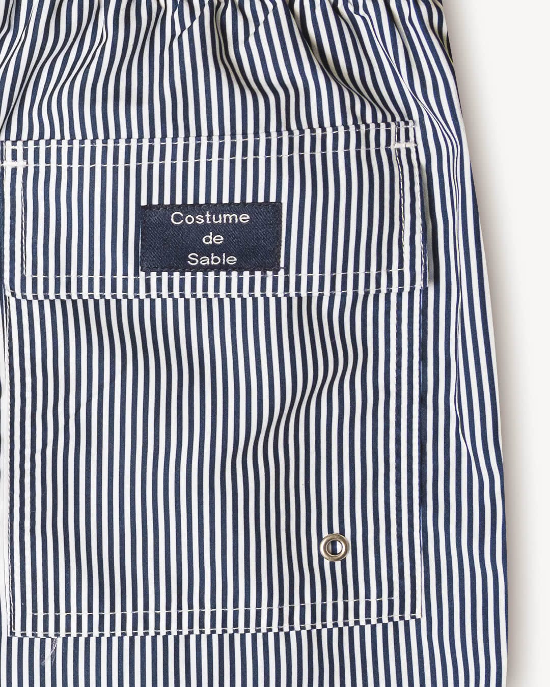 Navy Blue Stripes